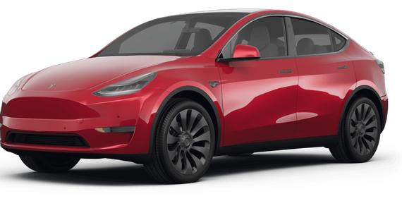 TESLA MODEL Y 2022 7SAYGDEF0NF501517 image